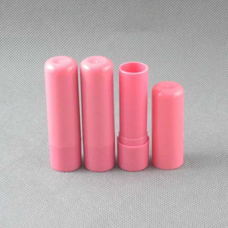 Beige Black Pink 4g Plastic Homemade Lip Balm Bottle 5ml Empty Handmade Lipstick Tube Refillable Bottles