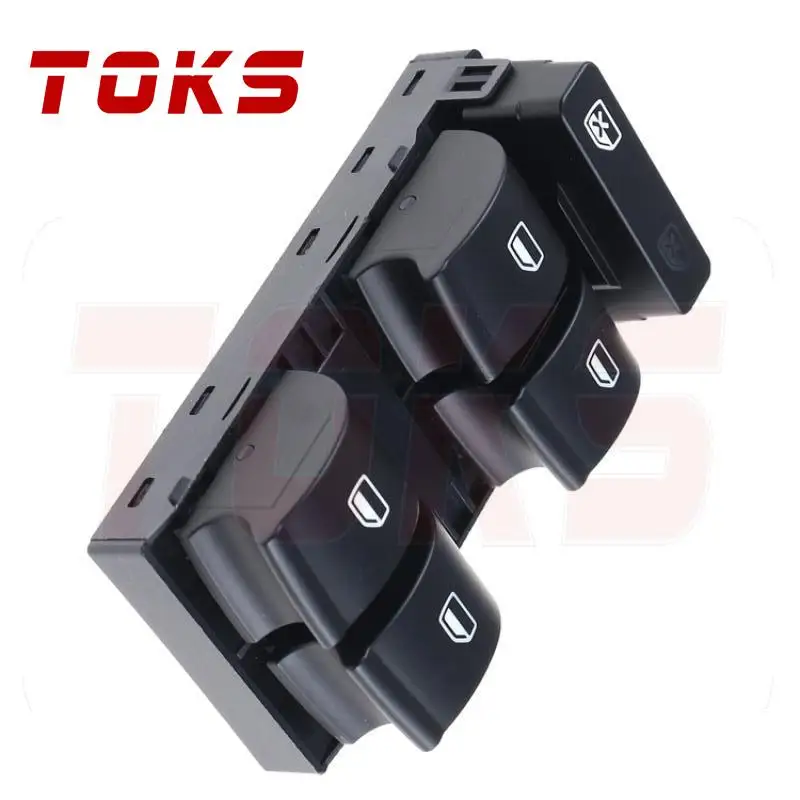 TOKS 8E0959851B Driver Side Electric Master Window Control Switch For AUDI A4 S4 B6 B7 RS4 SEAT Exeo 2000-2007 8E0959851D