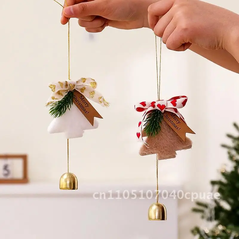 

New Christmas Tree Bell Pendant Hanging Bell Door Bell Hanging Decoration Christmas Wind Bell Gift Christmas Decorations