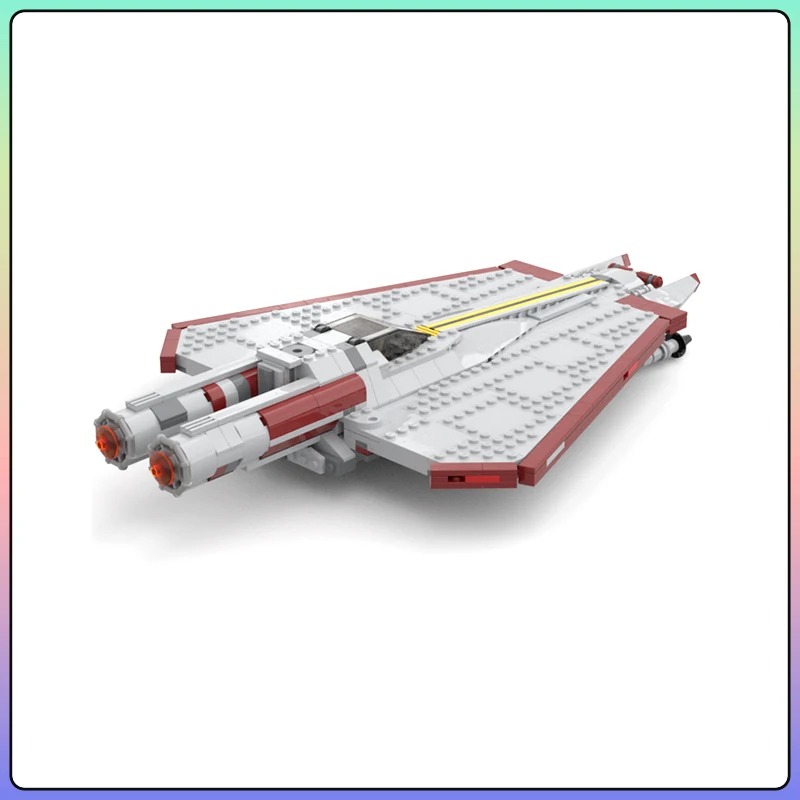 우주 전쟁 시리즈 MOC 브릭, 리퍼블릭 스트라이커급 스타파이터 빌딩 블록 세트, 컬렉션 DIY 어린이 장난감, 크리스마스 선물