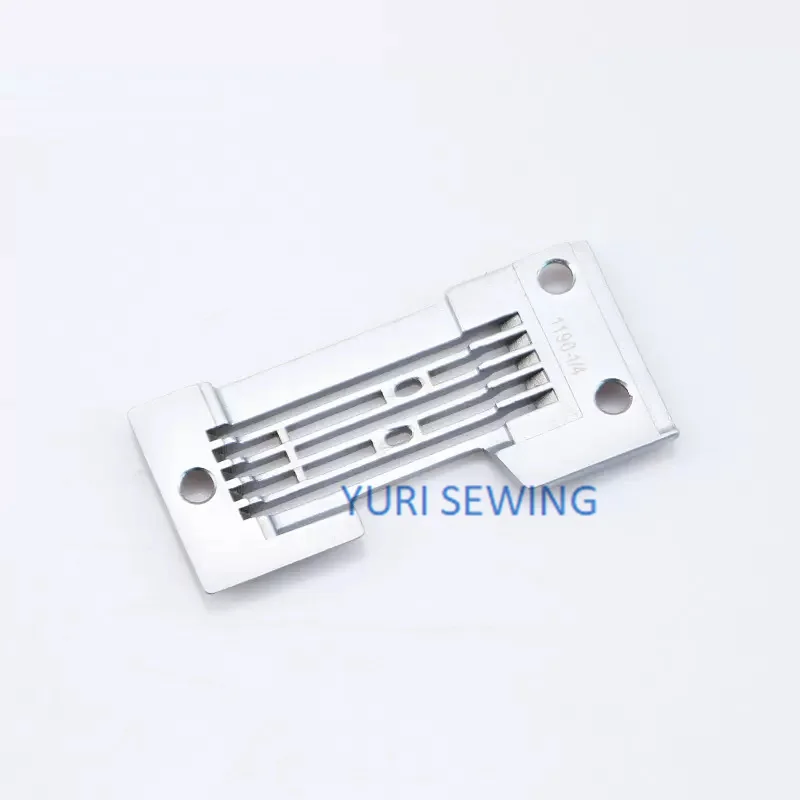 Embedded clamp car MS-1190 needle position group, 1190 double needle 1/4 embedded clamp needle plate, tooth presser foot needle,