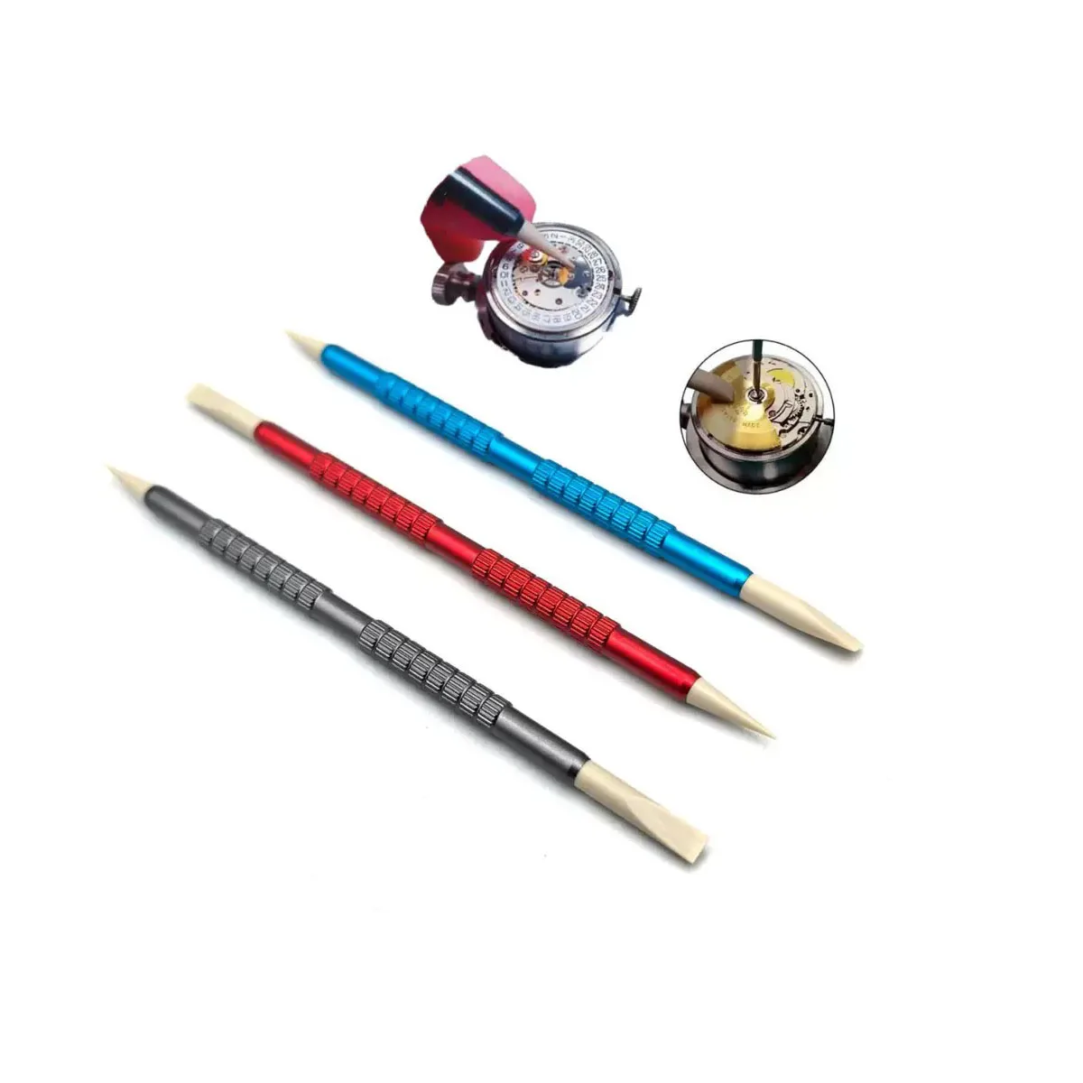High Precision Stainless Steel Watch Movement Oilers Electropolished Needles for Watch Repair And Maintenance