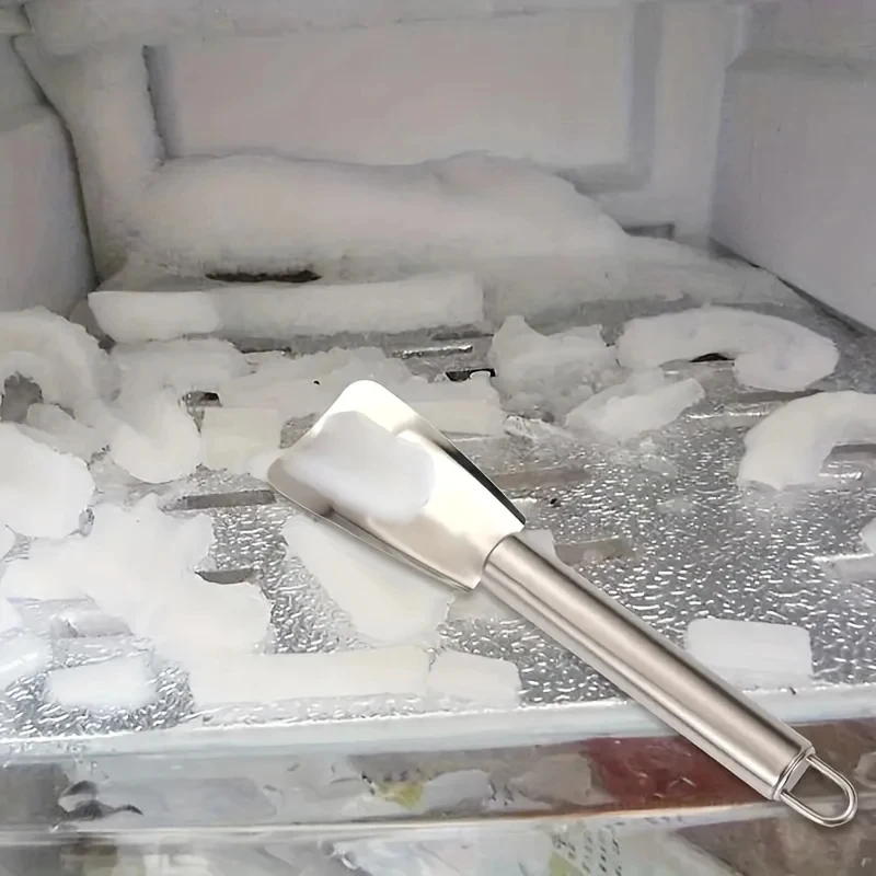

pc Stainls Steel De-icing Refrigerator Home Cleaning Non-slip Scraper Defrosting Shovel Fridge Kitchen Tools