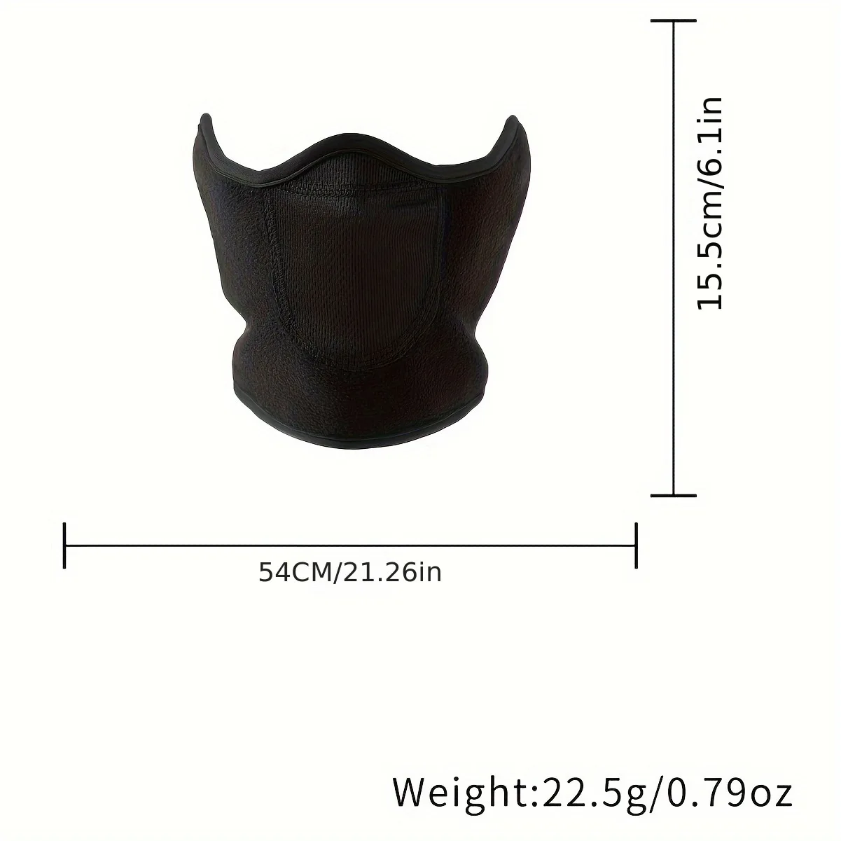 1pc/Winter Windproof And Cold Proof Thermal Mask Earmuffs