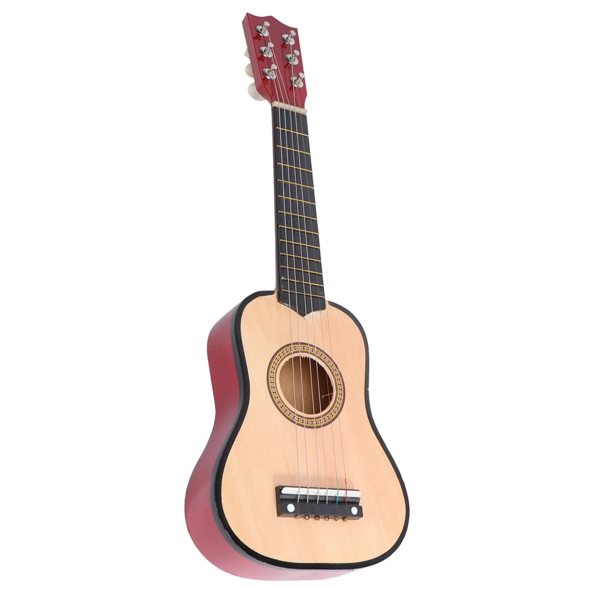 

21 Inch Guitar Mini Acoustic Musical Instrument For Beginner Portable Folk Ukulele Travel Instrument