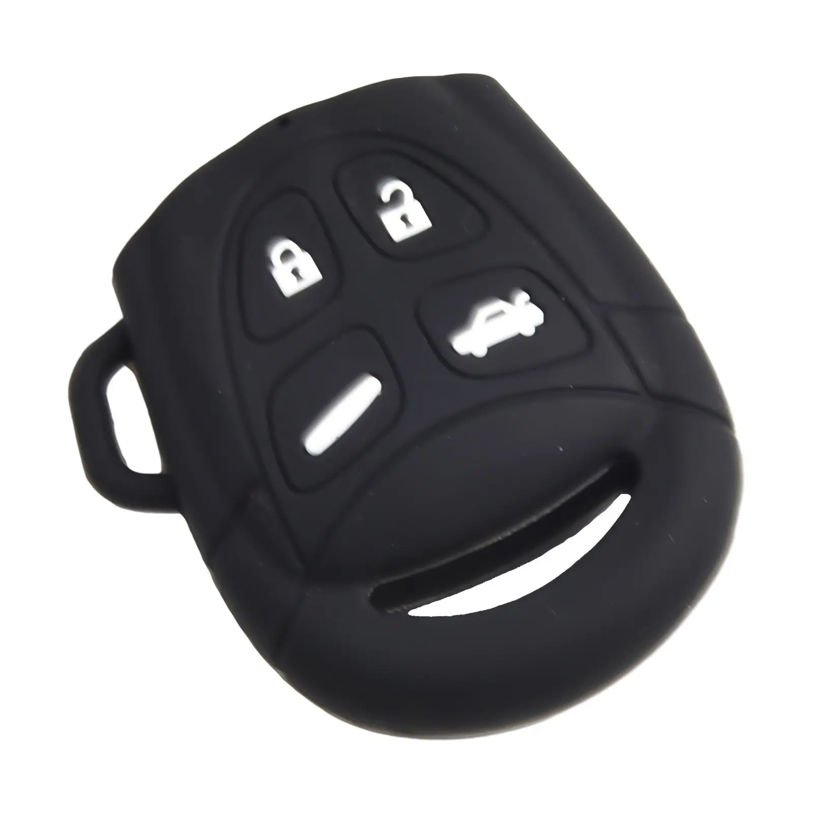 Part Key Set Key Case Cover Remote Fob Shell Silicone 1pc Accessories Black Brand New High Quality Replacement