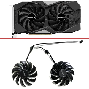 Soğutma fanı Gigabyte, T129215SU, 0.5 A, RTX 1650, 1660, 1660 Ti 2060, 2070 Süper, ekran kartı için Grafik Fanı, 88mm, yepyeni, 2 adet Kart, video, rtx 2070 super - №3'teki 6 büyük satış