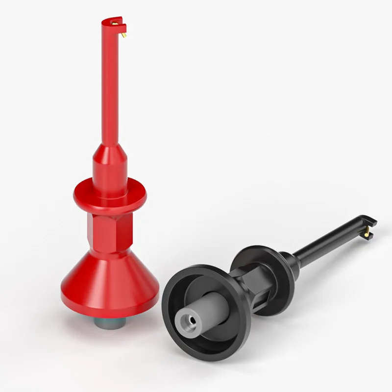 Universal high current insulation test clip for multimeter test hook, auto repair detection, telescopic hook, IC clip probe