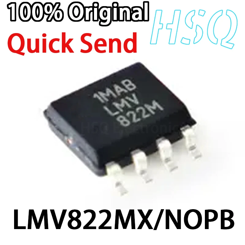 

10PCS LMV822MX/NOPB Screen Printed LMV822M Operational Amplifier Chip Packaging SOP8 Brand New Original