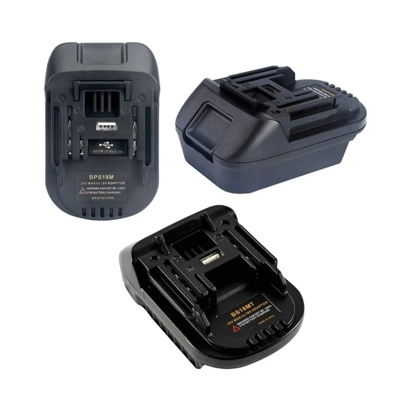 K0EA Universal Battery Power Converters For 20V 18V Lithiums Tools ABS Material Builts In Safety Protections