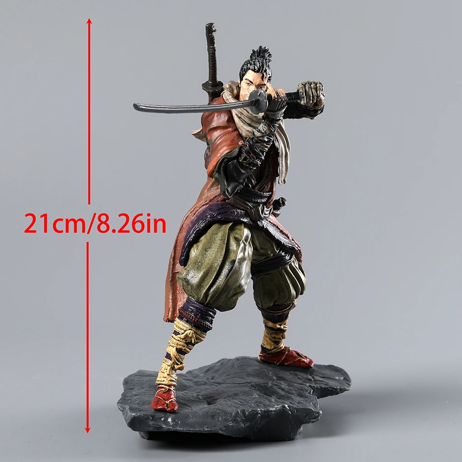 SEKIRO SHADOWS DIE TWICE フィギュア Sekiro Shadows Die Twice PVC Statue Figure Collectible Model Toy