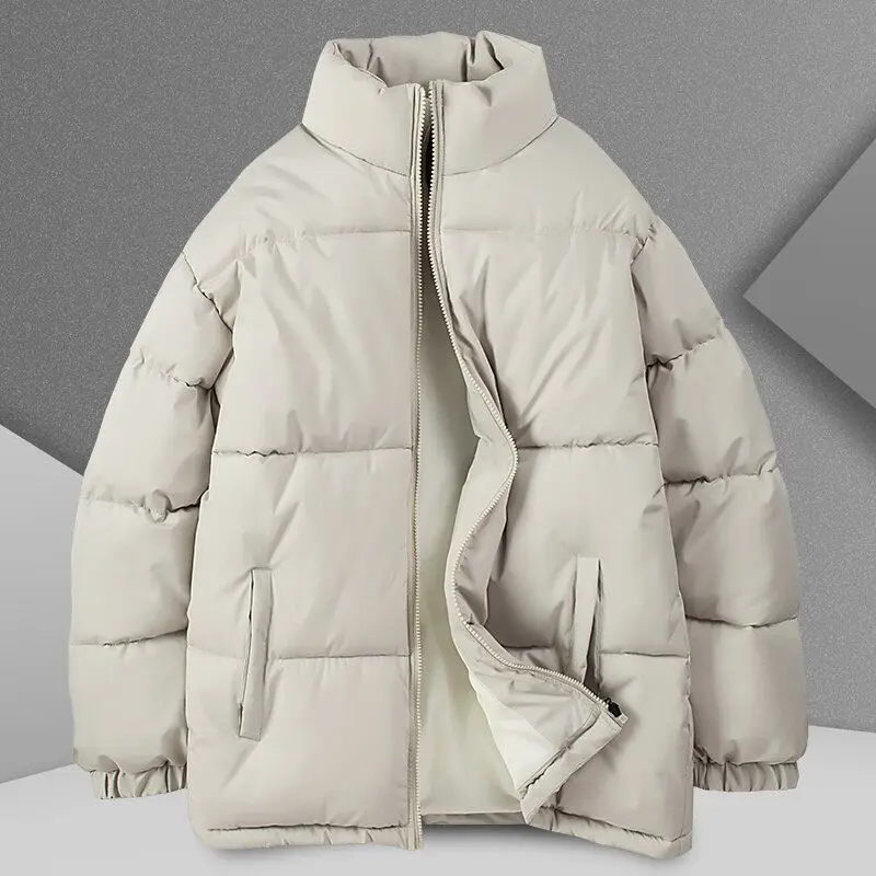 Harajuku Men\'s Parkas Warm Thicken Fashion Coat Oversize Winter Casual Jacket Male Streetwear Hip Hop Woman 5XL Q727