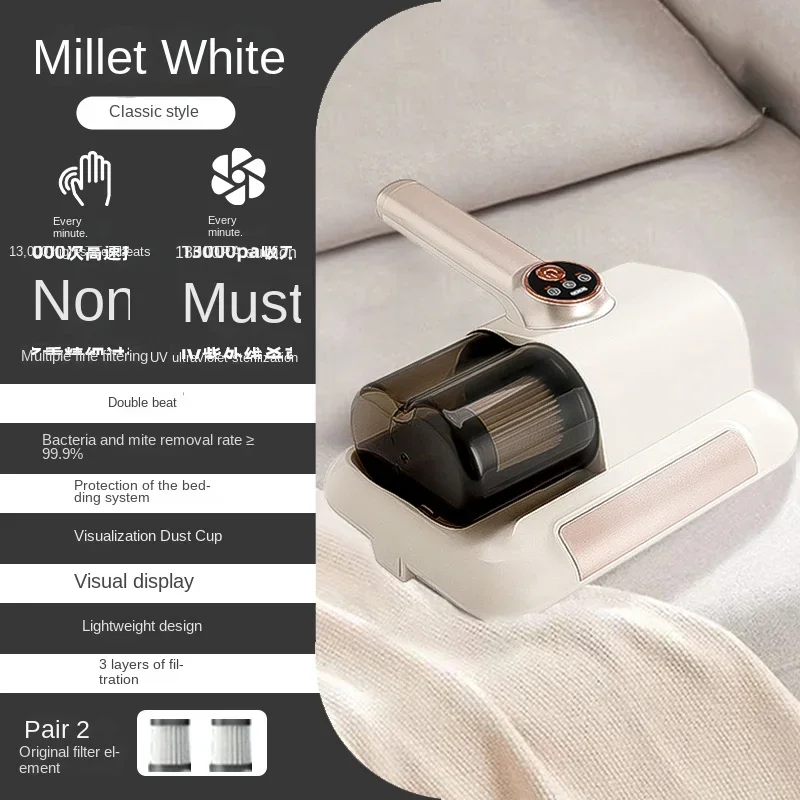 Vacuum cleaner xiaomi vacuum cleaner anti mites wireless artifact bed household cleaner artifact handheld 무선청소기