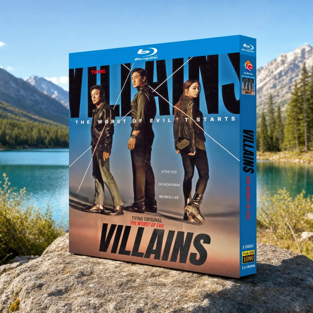 Villains Blu-ray Box Set Korean Drama Traditional Chinese English Subtitles