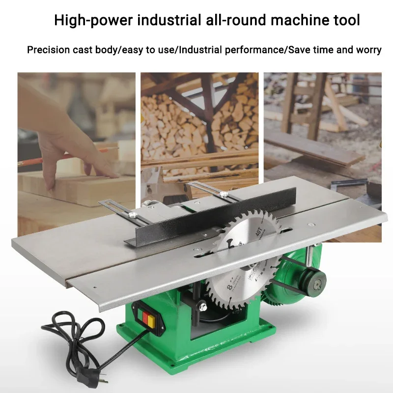 3-in-1 hot selling multifunctional benchtop woodworking planer electric planer woodworking benchtop planer electric saw