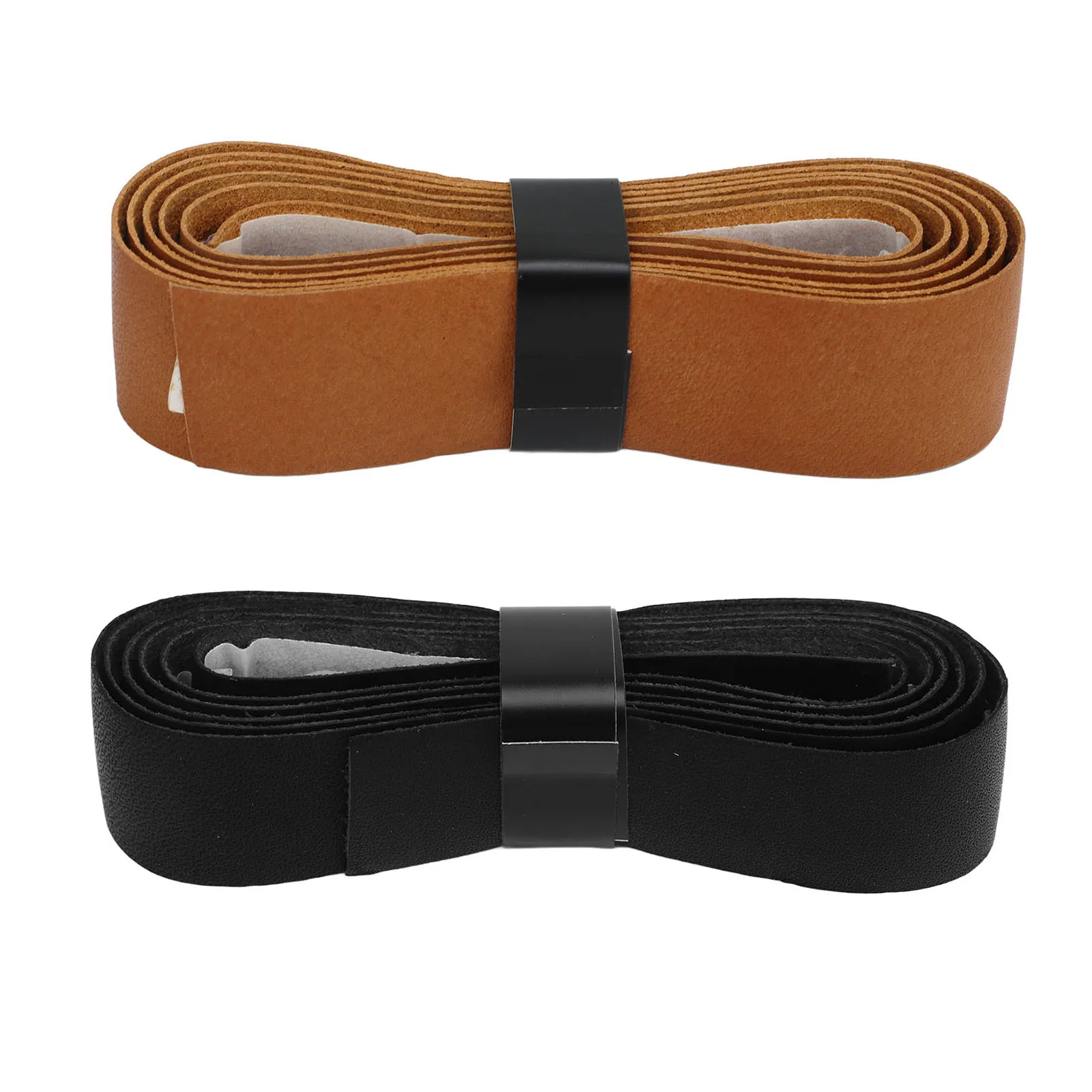 

Portable Tennis Racket Grip Tape Leather Badminton Racket Overgrip Tape Replacement for Outdoor Playground Gym