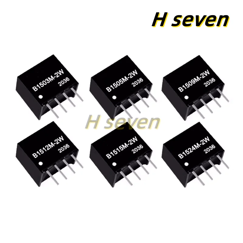B1505M-2W R3 B1503 1509 1512 1515 1524M-2W R3 DC - DC power supply module