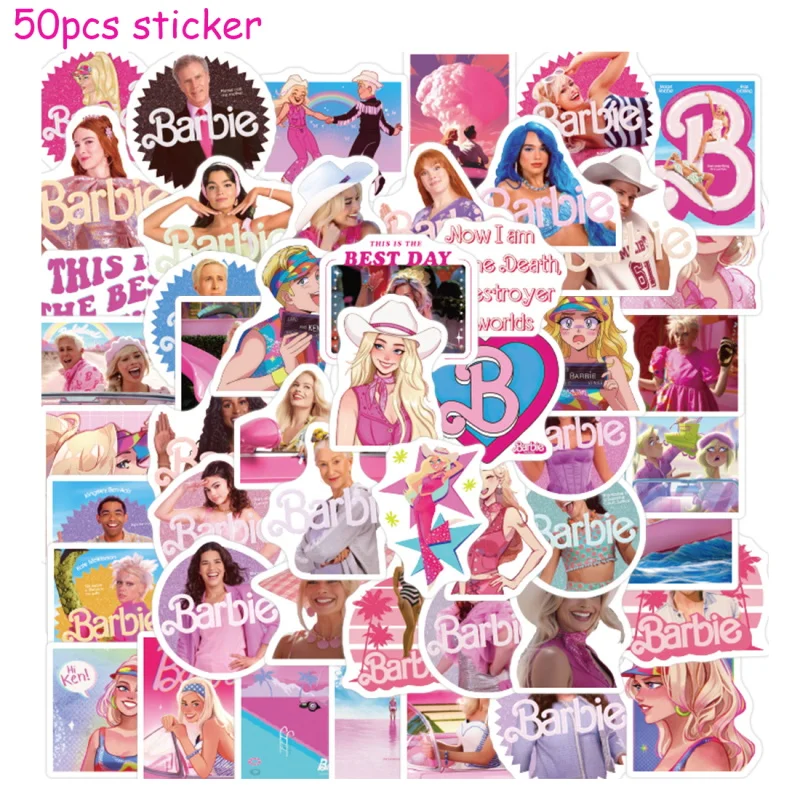 Disney Barbiee Birthday Party Decorations Supplies Paper Plates Cups Napkins Balloons Banner Backdrop Tableware Baby Shower Pink