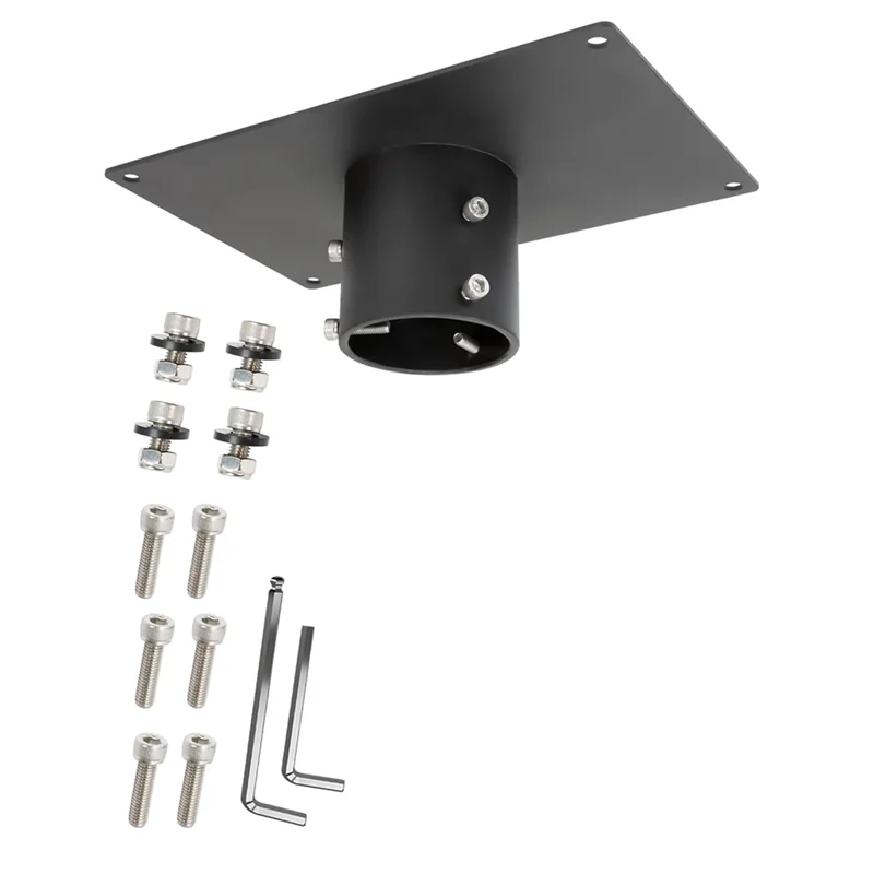 

ABKJ-Star Link Flat High Performance Pipe Adapter, Black Mounting Kit For Performance Star Link Internet Kit