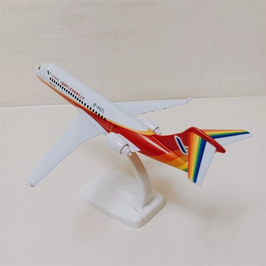 20cm Air China COMAC Airlines ARJ ARJ21 B-992L Airways Diecast Airplane Model Solid Alloy Metal Air Plane Model Aircraft Toys