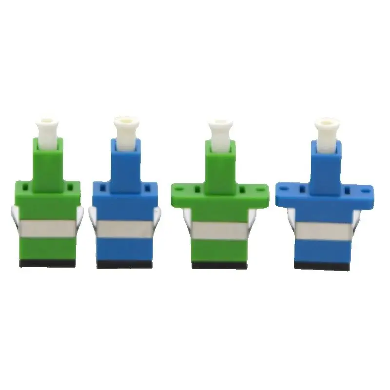 5pcs New Fiber Optic SC-LC Adapter Connector Coupling Flange Plastic Shell Factory Discount Wholesale