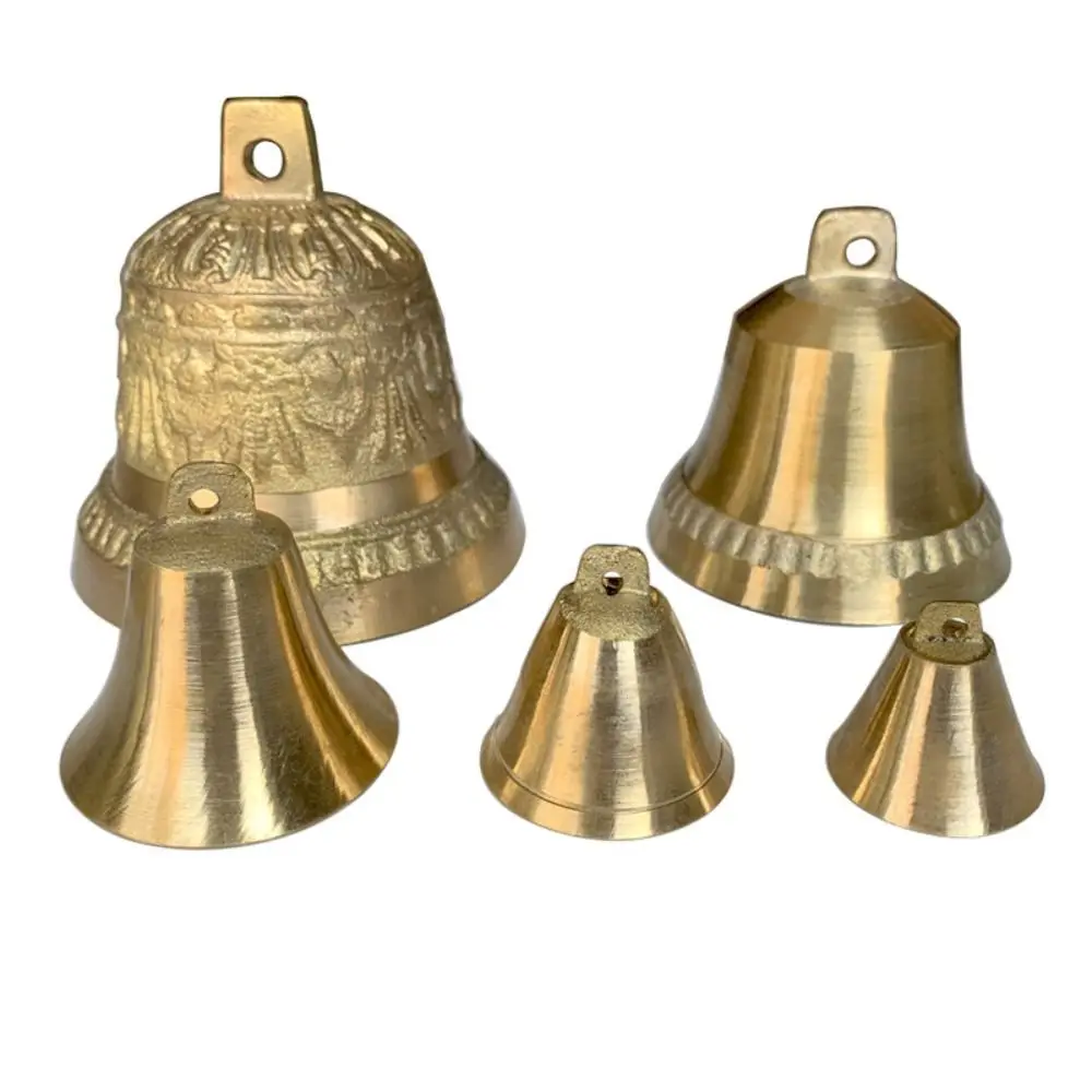 1 Pc Cow Horse Sheep Grazing Copper Bells Large Thickened Cattle Sheep Antique Bells Animal Prevent The Loss Zinc Alloy Bells