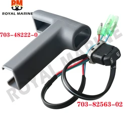 703-48222 Plastic Handle Housing 703-82563-02 Trim Tilt Switch  For Yamaha Series Remote Control Box Parsun F15-13010002W Seapro