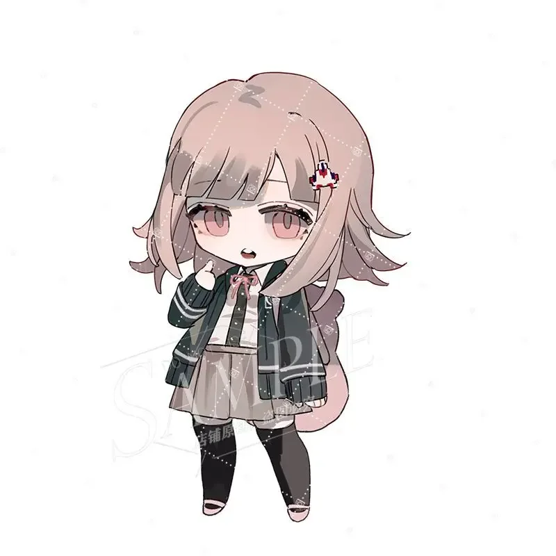 NEW Anime Danganronpa Nagito Komaeda Nanami ChiaKi Hinata Hajime Acrylic Figure Stand Keychain Pendant Badge Accessories Gift