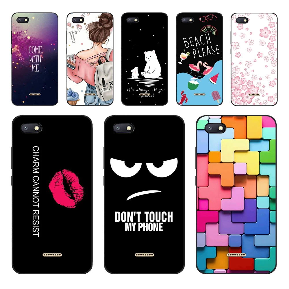 Silicone Case For xiaomi Redmi 6a Case Redmi 6 Redmi6 A6 Soft tpu Back Cover Phone Case for xiaomi Redmi 6A Redmi 6 A Soft Cases