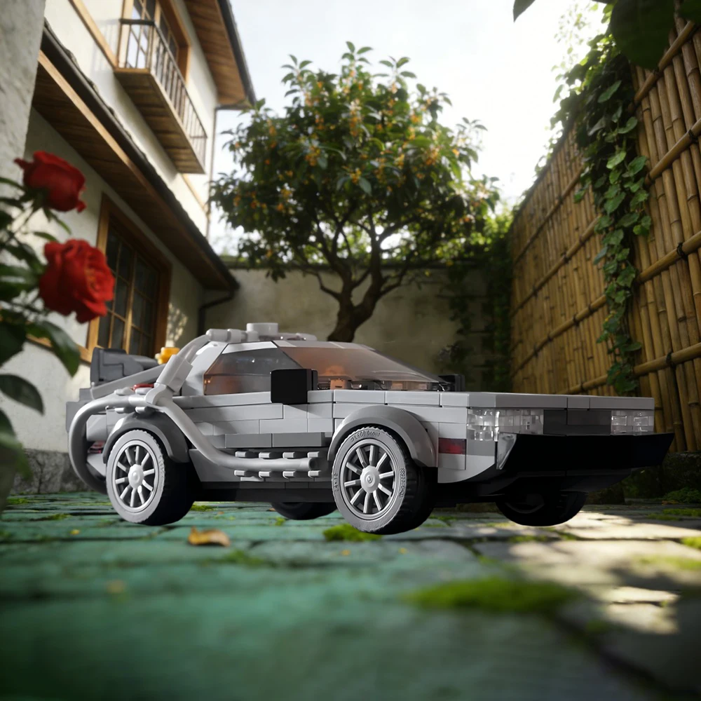 

325PCS Technology Bricks MOC-105430 Classic Futuristic Racing Car Model DlY Building Blocks Assembly For Kids Toys Holiday Gift