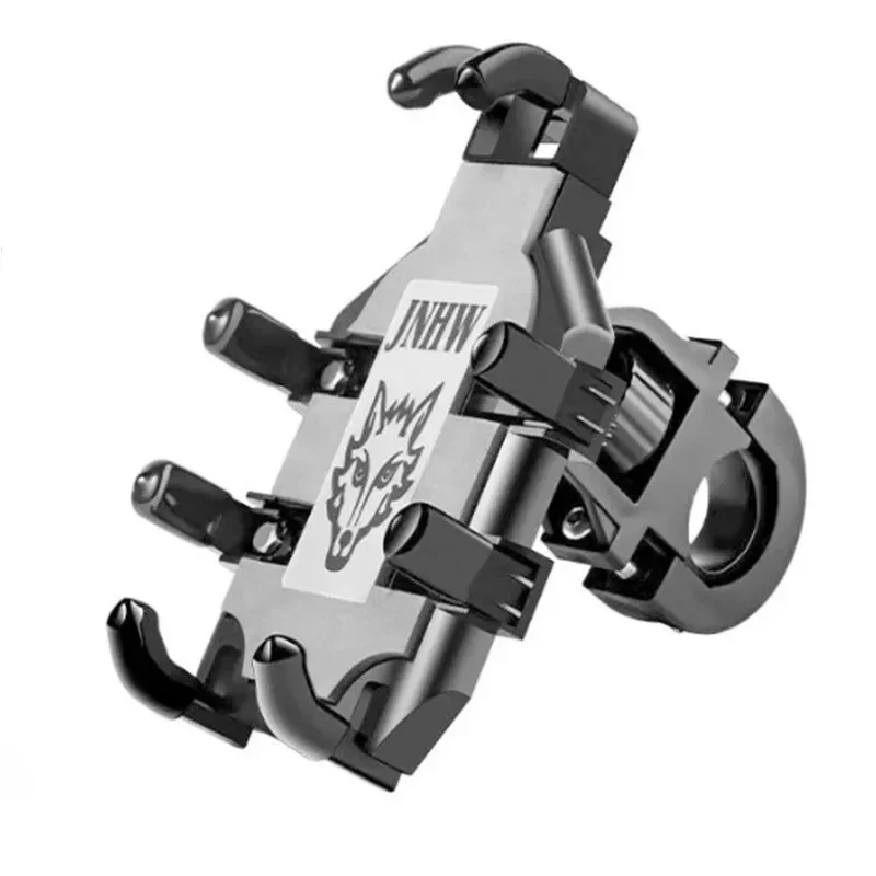 

VIKEFON Universal New Upgraded Eight Claws Mobile Phone Holder for Motorcycle Scooter ATV Bicycle E-bike Cell Phone Bracket