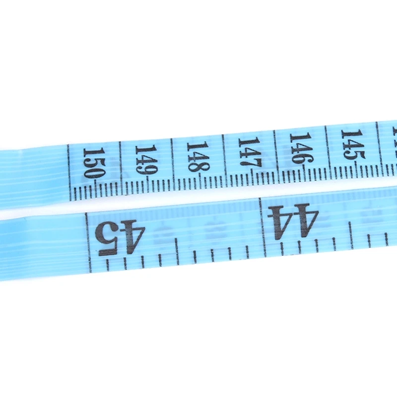 Double-Scale 60-Inch/150cm Soft Tape Measure Ruler Bulk for Sewing Tailor Cloth Random Color for Cm/Inches Scale for Hom E65B
