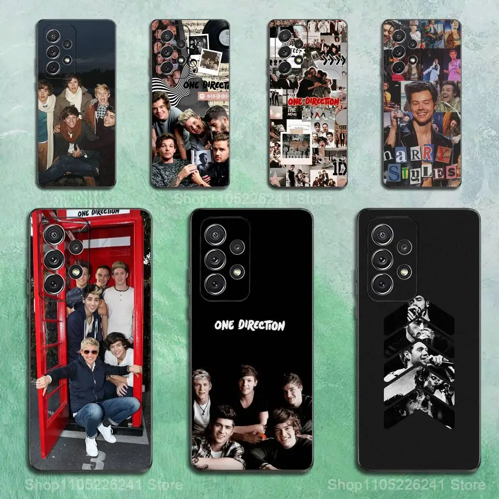

Band O-One D-DireCtion For Samsung S9,S10,S20,S10,S21,S25,S24,S23,Ultra,FE,Plus,Lite,Soft Silicone Black Case