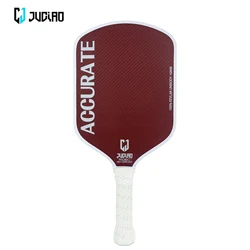 JUCIAO Thermoformed Unibody 100% Kevlar Pickleball Paddle พร้อม Grit สูงและพื้นผิวหมุน 16 มม. Pickleball Racket