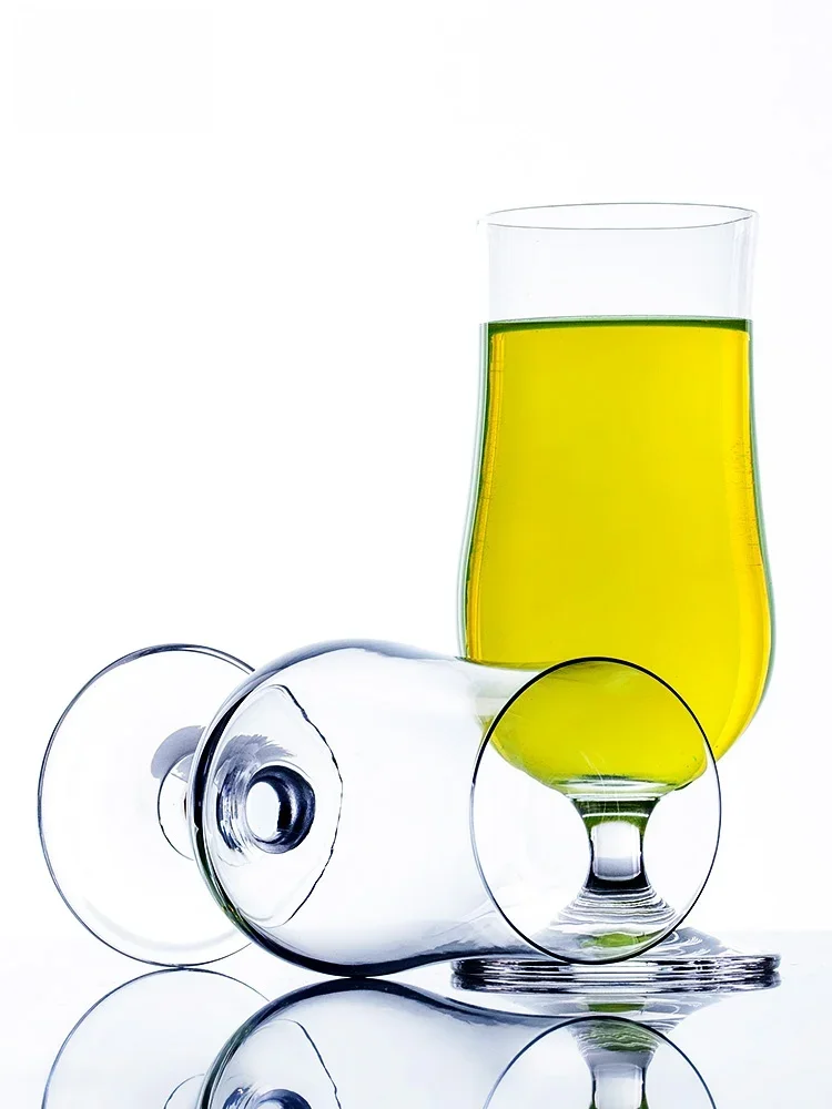 European Style Crystal Glass Drinking Cup Beer Beverage Water Cup Multi-Functional Home Use Milk Fruit Juice Glass Cup