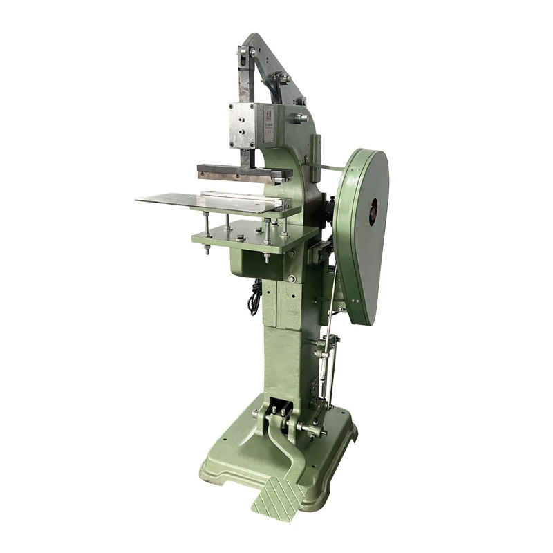 JZ-968C-1 Electric 220V Semi-Automatic Metal Edge Pressing Machine for Box File Folder Notebook 1-Year Warranty