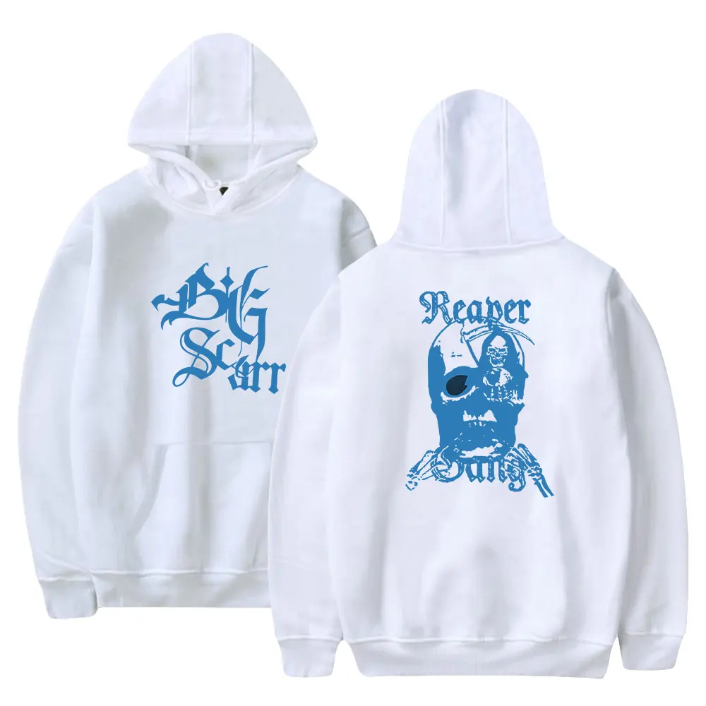 2026 Rap Big Scarr Hoodie Unisex Long Sleeve Women Men Sweatshirt Casual Style American Rapper Hip Hop Clothes