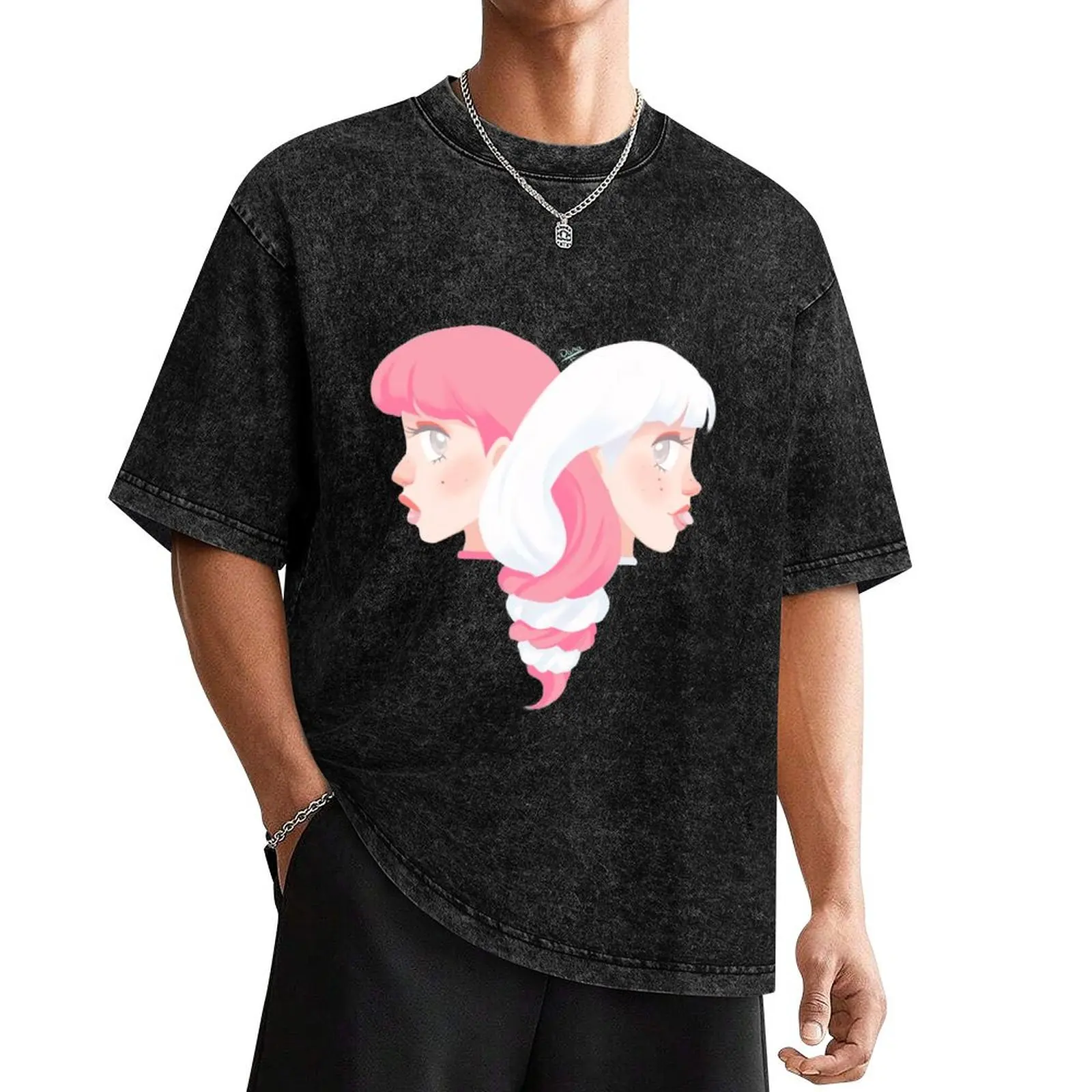 

Ice cream hair T-Shirt cheap stuff sweat heavyweight t shirts for men