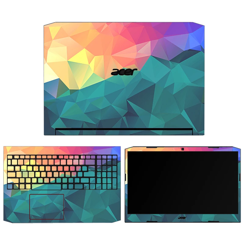 Skins de Laptop para Acer Nitro An51752 54 41 An515-55 56 57 58 An1641 51 Filme Personalizado Adesivos de Vinil An515-44 45 46 47 53 54