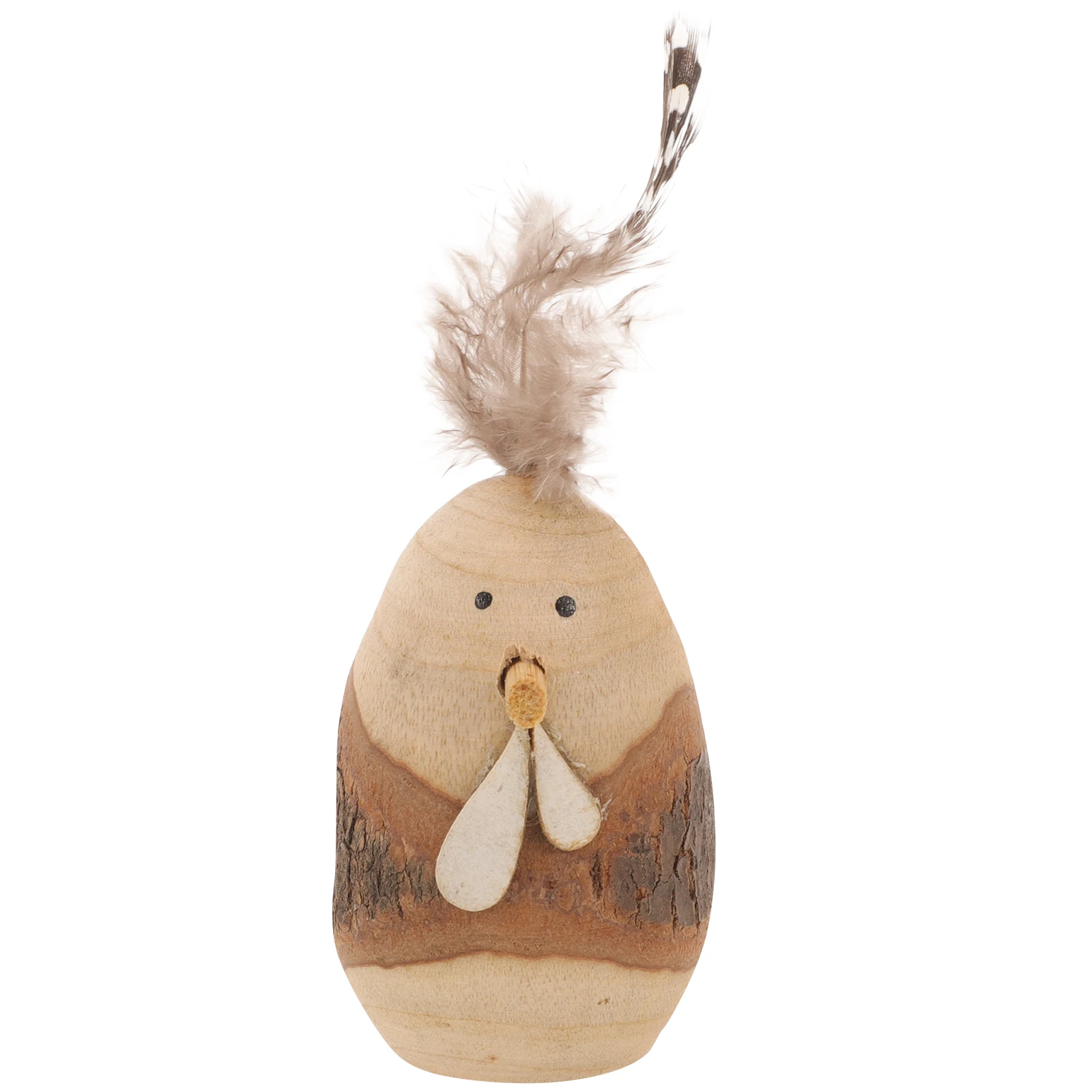 

Lifelike Chick Statue Garden Lawn Decoration Wooden Animal Farm Adornment L nament Outdoor Chicken Figurine