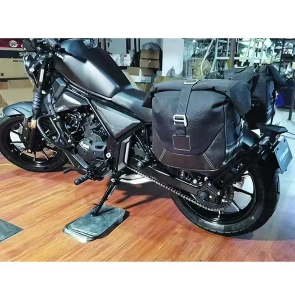 ل Zontes 125C C125 125 C السرج حقيبة الجانب حقيبة السرج حقيبة السفر رف أمتعة
