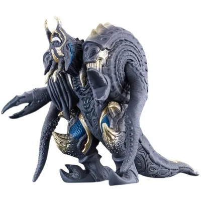 

Bandai TOYS Ultra Monster Series DX Evil God Meganogee First and Second Form Desktop Model Ornaments