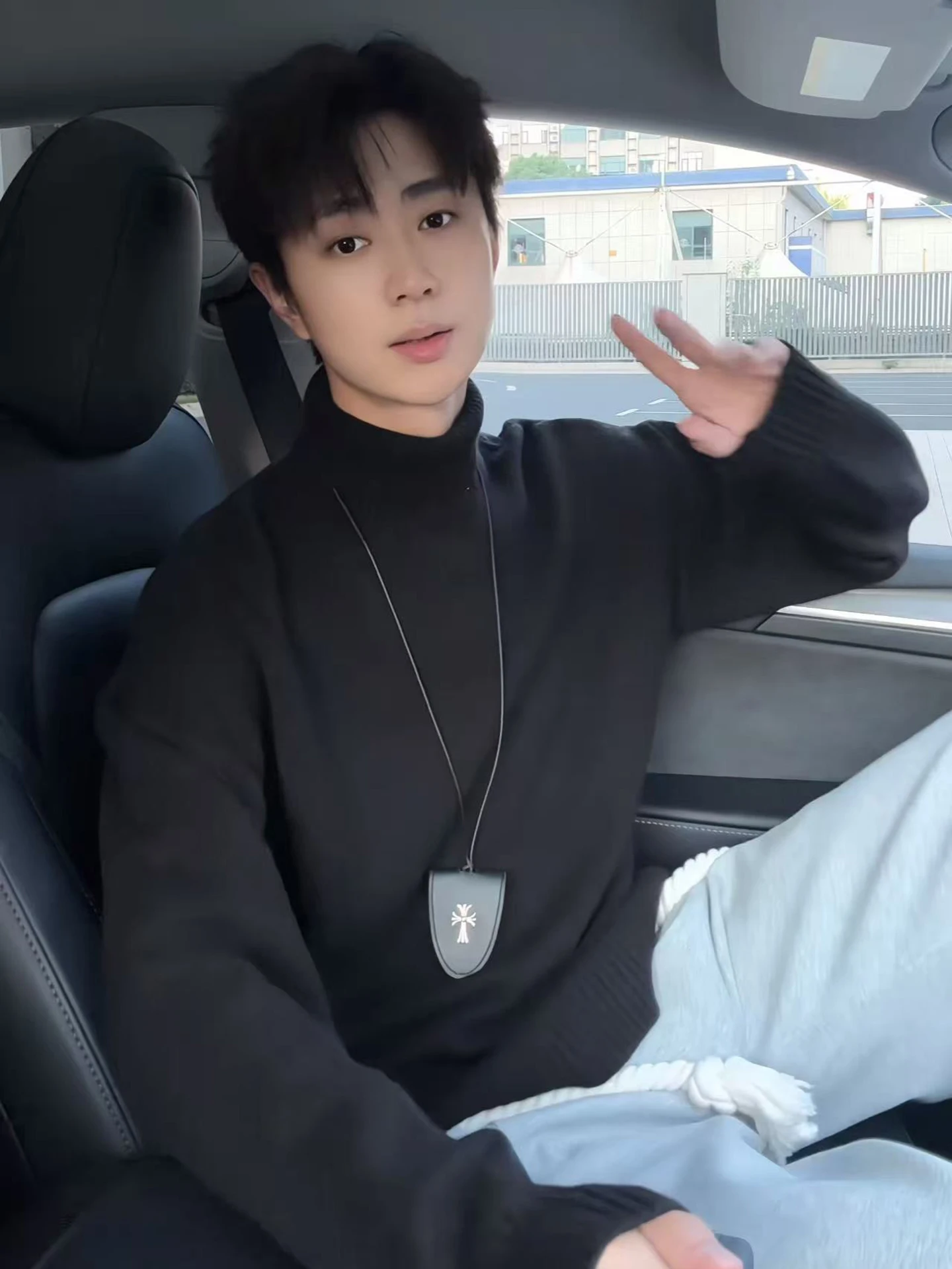 

Cleanfit Thiened High Collar Sweater for Men Winter Lazy Sle Warmth Inner Wear Base irt Bla Knitted Pullover Coat