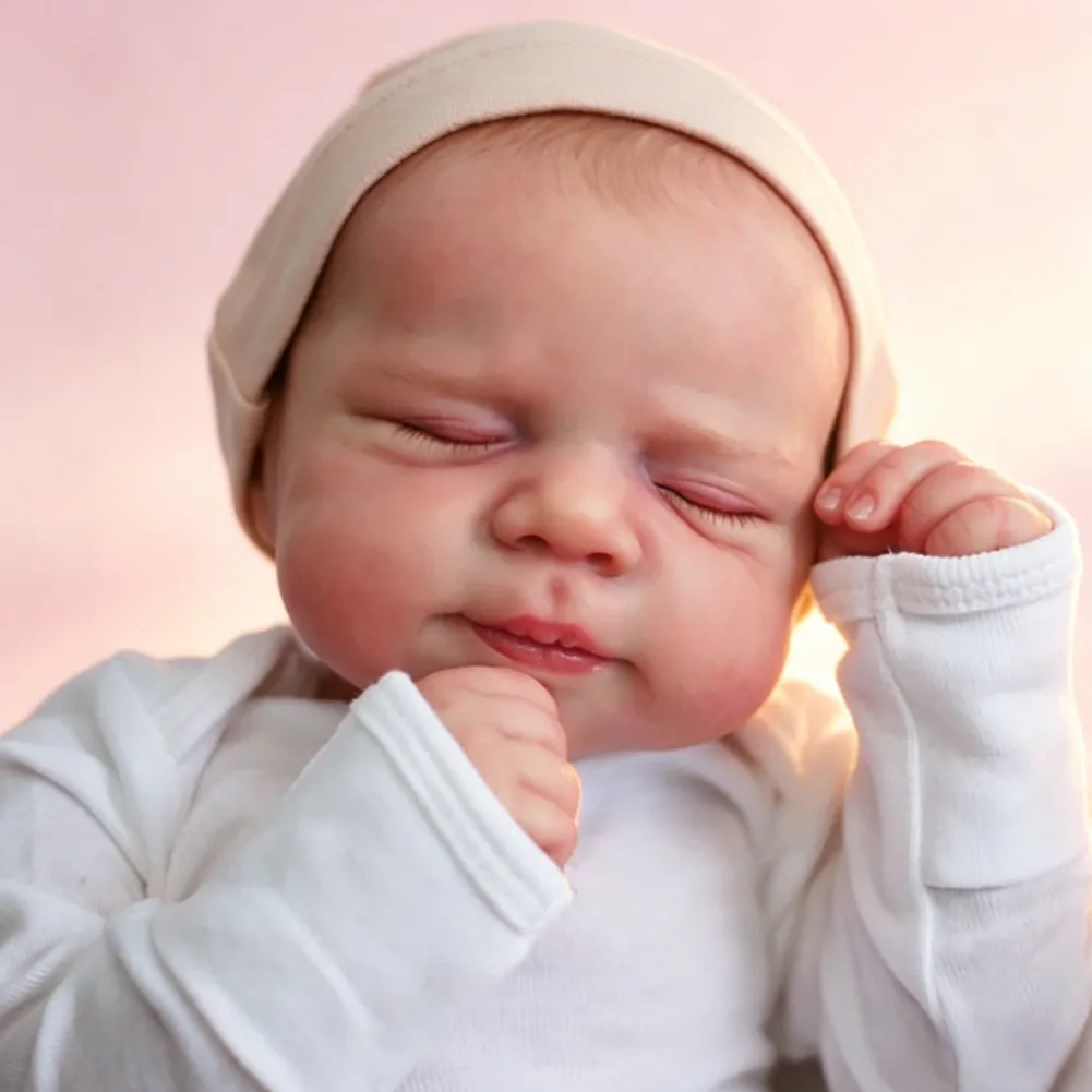 18inch 45CM Newborn Reborn Baby Doll Pascale Multiple Layers Painting 3D Skin with Visible Veins Bebe Reborn Children Gift Toy