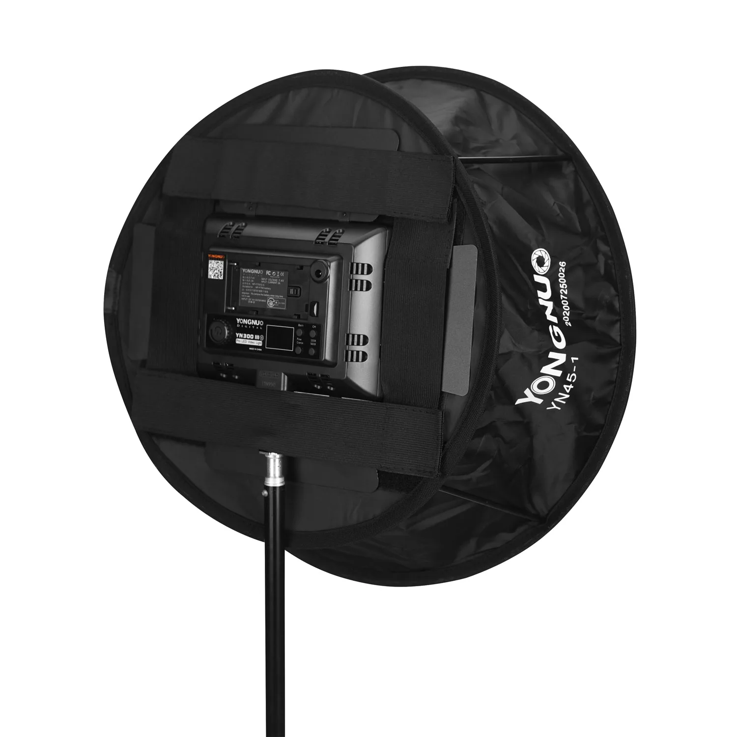 YONGNUO YN45-1 Softbox Diffuser for YONGNUO YN160III YN300AIR YN300 II III IV series LED Video Light Panel Foldable Soft Filter