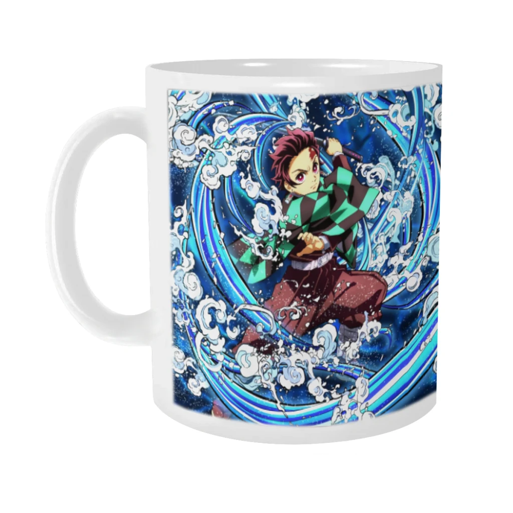 

Demon Slayer Graphic Anime Ceramics Coffee Mugs Tea Cup Milk Cups Gifts Drinkware Coffeeware