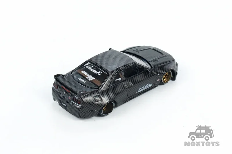 Kaido House x MINI GT 1:64 Skyline GT-R (R33) Active Carbon R Diecast Model Car