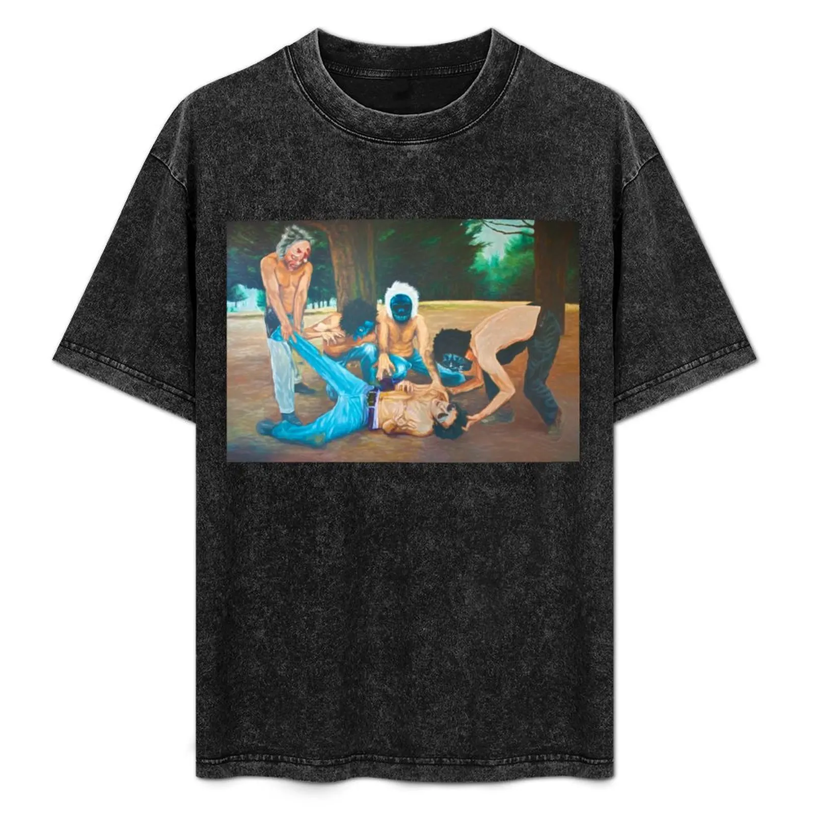 

Another Painting from The Royal Tenenbaums T-Shirt anime clothes anime oversizeds Men's t shirts