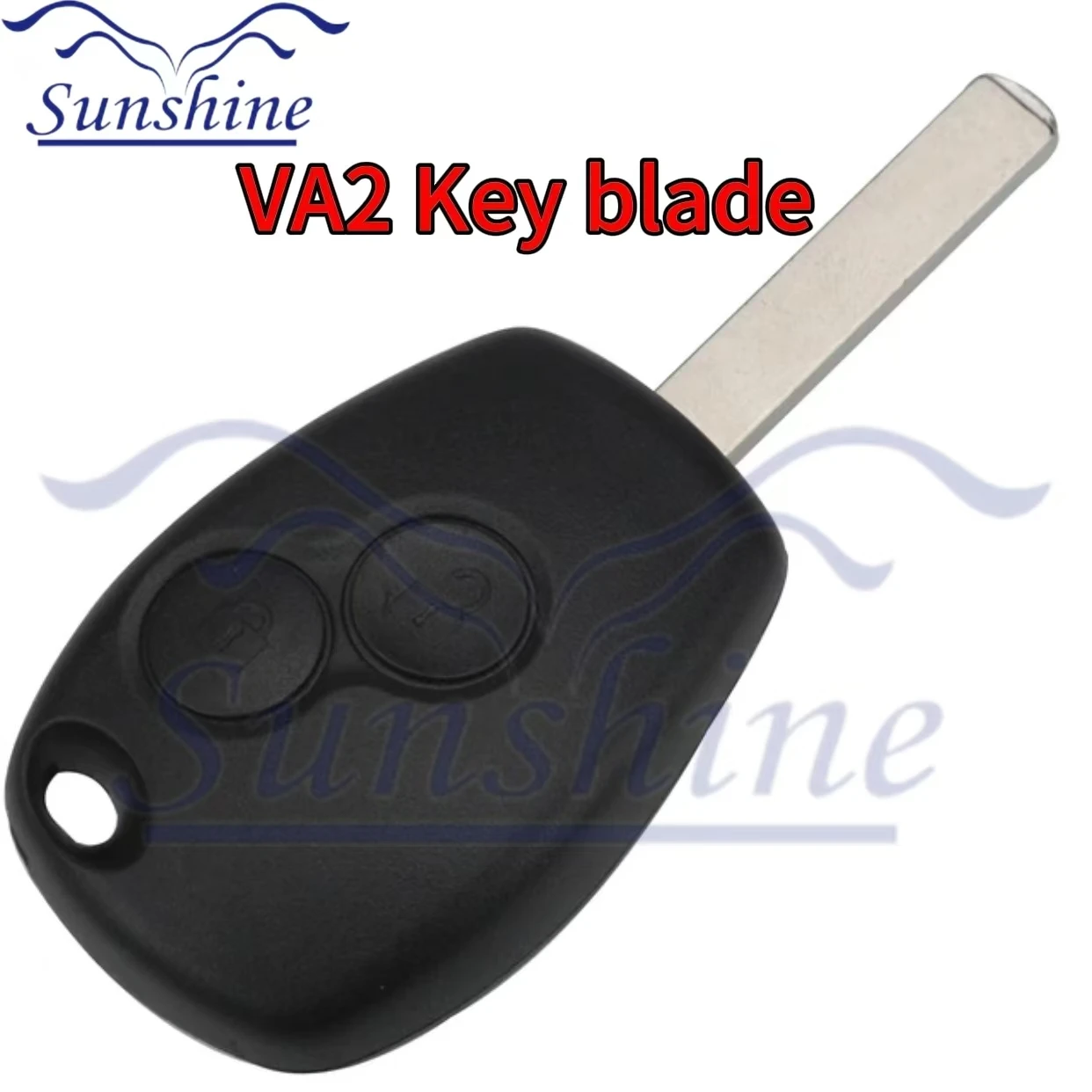 Sunshine 2 Buttons Remote Key For Renault Duster Modus Clio 3 Twingo DACIA Logan Sandero Kangoo 433MHz PCF7947/7946/7961 4A Chip