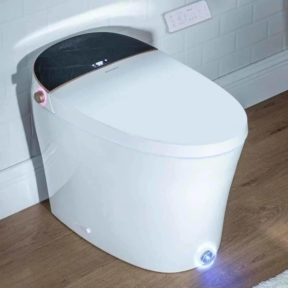 

Smart Toilet with Bidet Built in, Auto Open/Close, Heated Seat, Automatic Flush Bidet Toilet, Smart Bidet Toilet